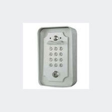 Digicode inox avec éclairage de façade