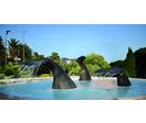 Fontaine en forme de nageoire caudale de baleine | Baleak 250