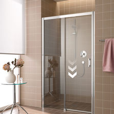 Porte de douche coulissante sans seuil | Atea coulissante