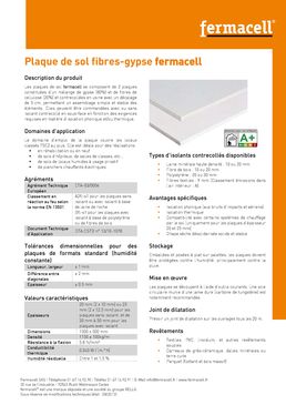 Telechargement documentation technique - [Panneau isolant de sol pour