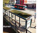 Abribus avec toiture végétalisable | EVO LUD