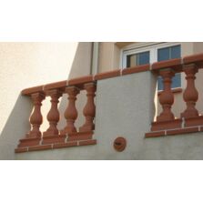 Balustres en terre cuite | Éléments décoratifs pour garde-corps et balustrades
