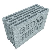 Bloc de construction isolant en pierre ponce et pouzzolane | Bétotherm 105