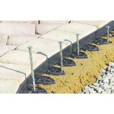 Bordure plastique pour délimitation de revêtement de sol extérieur | Bordure plastique