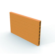 Brique de cloison en terre cuite grand format | Maxibric XL