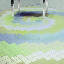 Mosaïque 5 x 5 cm émaillée vitrifiée | Polka