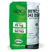 Mortier fibré de réparation et calage | Betec 343 DSP