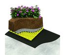 Géocomposite de drainage pour toiture-terrasse | Vegecor
