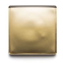 Carreau en verre mural MÉTRO doré _ 7,5 x 7,4 x 1,4 cm | 60702