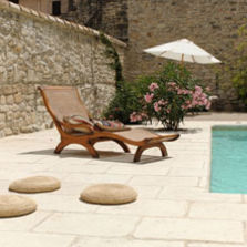 Dalles en pierre reconstituée d'aspect naturel | Cottage