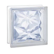Brique de verre décorative motif Pyramide | 60262