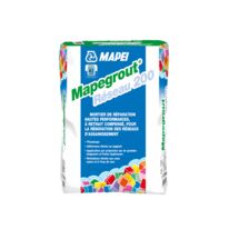 Mortier de réparation pour réseaux d’assainissement | MAPEGROUT RESEAU 200 à retrait compensé