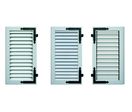 Volets battants à lames à l'américaine en trois versions | Volets battants aluminium extrudé