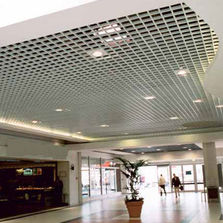 Faux-plafonds résille maille carrée | Grille bordée T15