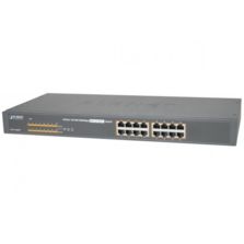 Switch 16P Gigabit PoE+ 220W Planet GSW-1600HP | Réf. 411622