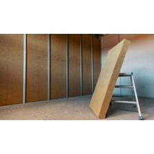 Panneau d'isolation intérieure semi-rigide et biosourcé en fibre de bambou | Fiboo I