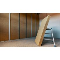 Panneau d'isolation intérieure semi-rigide et biosourcé en fibre de bambou | Fiboo I