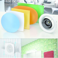 Bouche d'extraction et de soufflage en acier | Bouche Airy