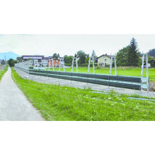 Mur antibruit végétalisé sur voirie jusqu'à 4,3 mètres de hauteur | Naturawall