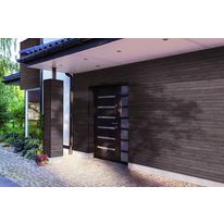 Bardage bois en lames teintées de 14 cm de largeur | Adelie