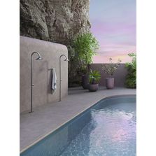 Colonne de douche sur pied  pour extérieur ou intérieur |  Douche Liquid