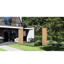 Sauna extérieur vitré avec vestiaire | Dream Chalet XL