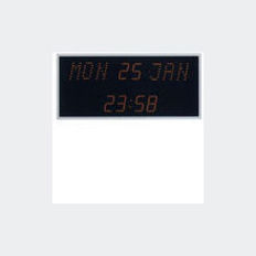 Horloge digitale affichant la date et l'heure | Datex