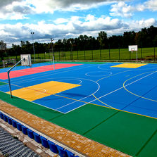 Dalles de sol clipsables en polypropylène - tous sports | BERGO