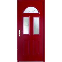 Porte d'entrée à panneaux vitrés de style rustique | Seattle