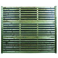 Palissade modulable en bois et laine de roche antibruit | Nosound Absorb