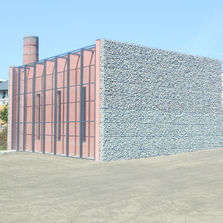 Habillage de façade en panneaux treillis électro-soudés de haute résistance | Habillage de façade