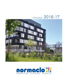 Catalogue clôtures et portails normaclo 2016-17