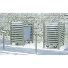 Brise-vue pour conteneur à déchets | Brise-vue