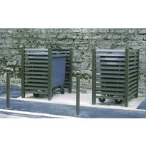 Brise-vue pour conteneur à déchets | Brise-vue
