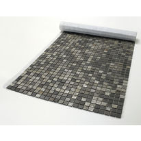 Rouleau de mosaïque en pierre naturelle sur natte d'étanchéité | Mosaïque Pierre Naturelle