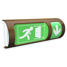 Bloc d'éclairage de sécurité pour évacuation à leds à masque personnalisable | Alcyone