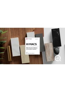 HIMACS New Aurora Colours (Collection Marmo) 2022 (ENG)