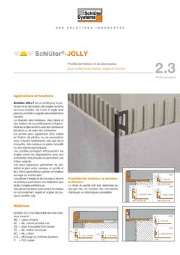 Profilé de protection et décoration | Schlüter-JOLLY-A