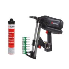 LOT POINTES 15 MM + CLOUEUR BÉTON