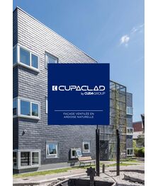CUPACLAD - Façade ventilée en ardoise naturelle