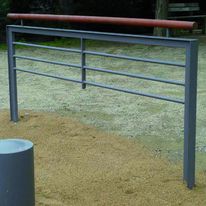 Barrière en acier à lisses horizontales | Paseo Barrière