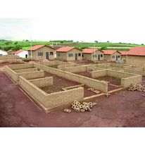 Presse artisanale pour briques en terre crue | Brick a Brick 12