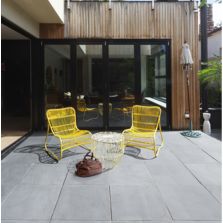 Revêtement en pierre naturelle pour intérieur et extérieur | CALCAIRE BLEU LACTE 