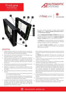 Couloir de passage sécurisé rapide | FIRSTLANE