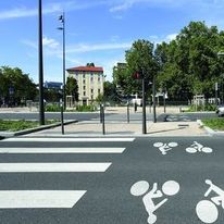 Enduit à froid bi-composant blanc pour marquages urbains | NACRE