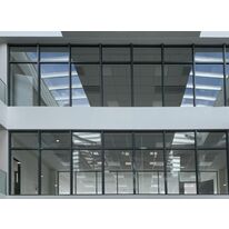 Châssis fixe coupe-feu aluminium à rupture de pont thermique - EI30 | Gamme AluTeq