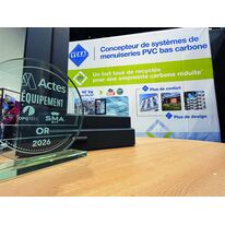 Menuiserie PVC à profilés et vitrage en matériaux recyclés | Veka Recycle Oraé