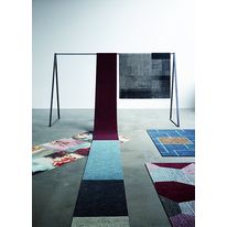 Collection de moquette tissée en cinq motifs colorés | Canvas Collage