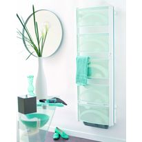 Sèche-serviette électrique en verre galbé | Poème