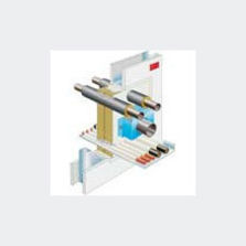 Calfeutrement coupe-feu pour l'obturation de chemins de câbles